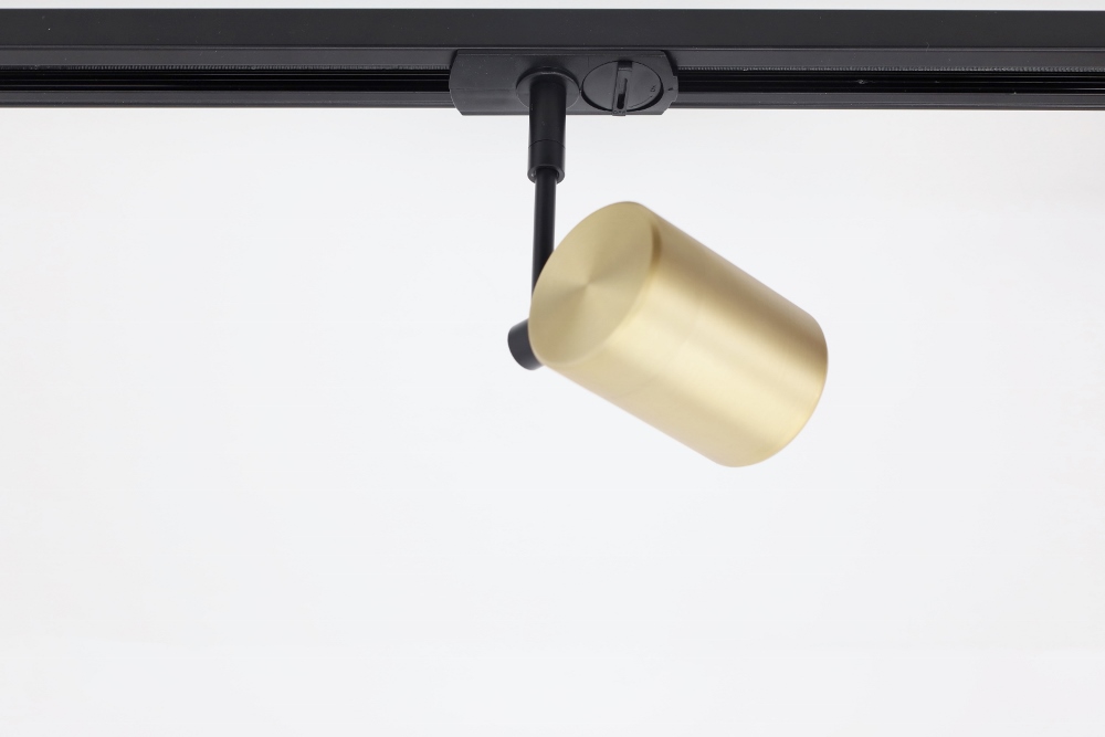 Railspot TELESCOPE II voor LUNA spanningsrail | Zwart / Goud