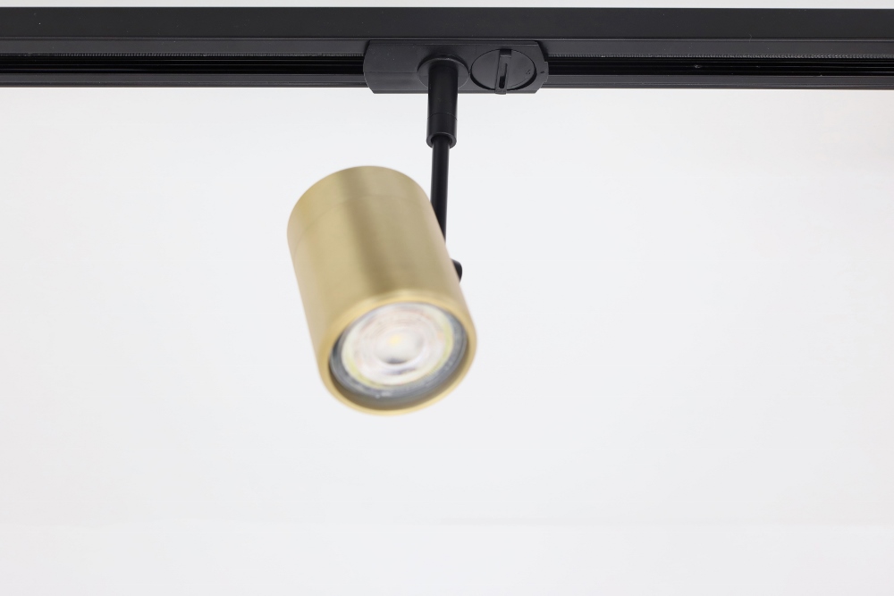 Railspot TELESCOPE II voor LUNA spanningsrail | Zwart / Goud