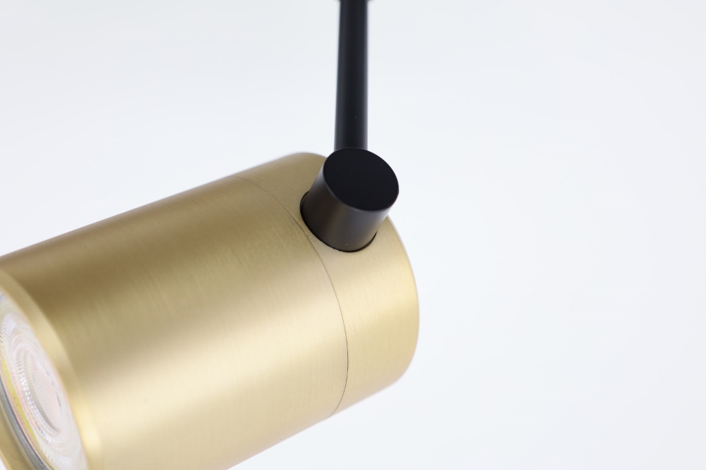 Railspot TELESCOPE II voor LUNA spanningsrail | Zwart / Goud