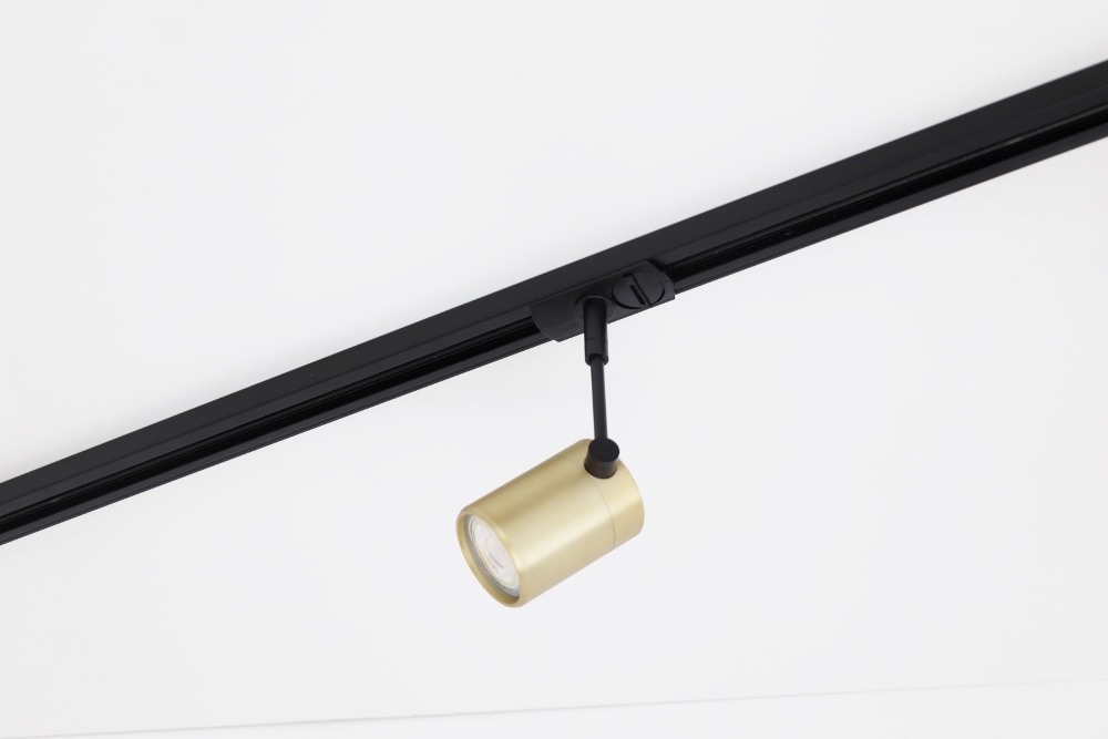 Railspot TELESCOPE II voor LUNA spanningsrail | Zwart / Goud