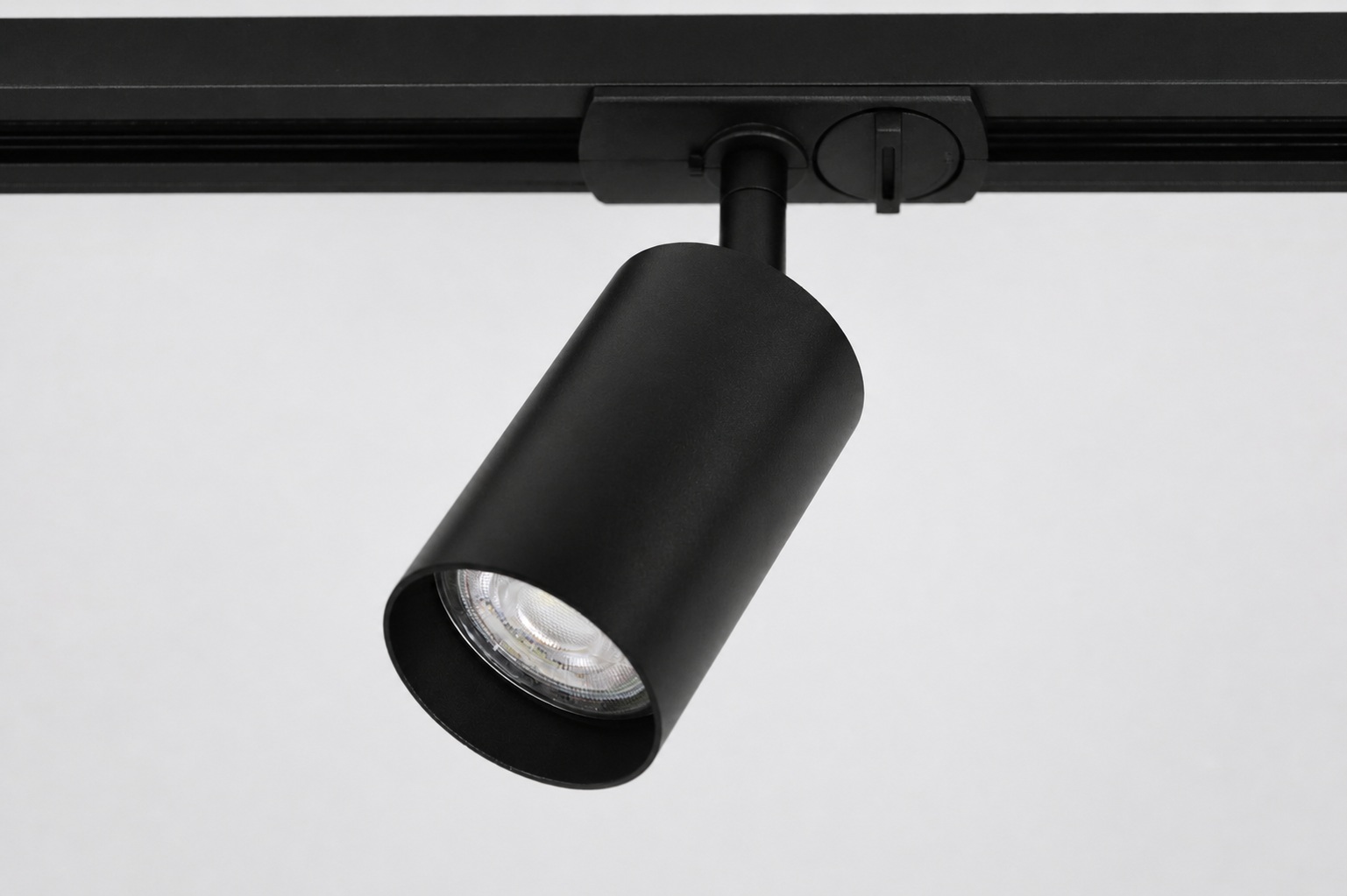 Railspot CILINDRA voor LUNA spanningsrail | Zwart