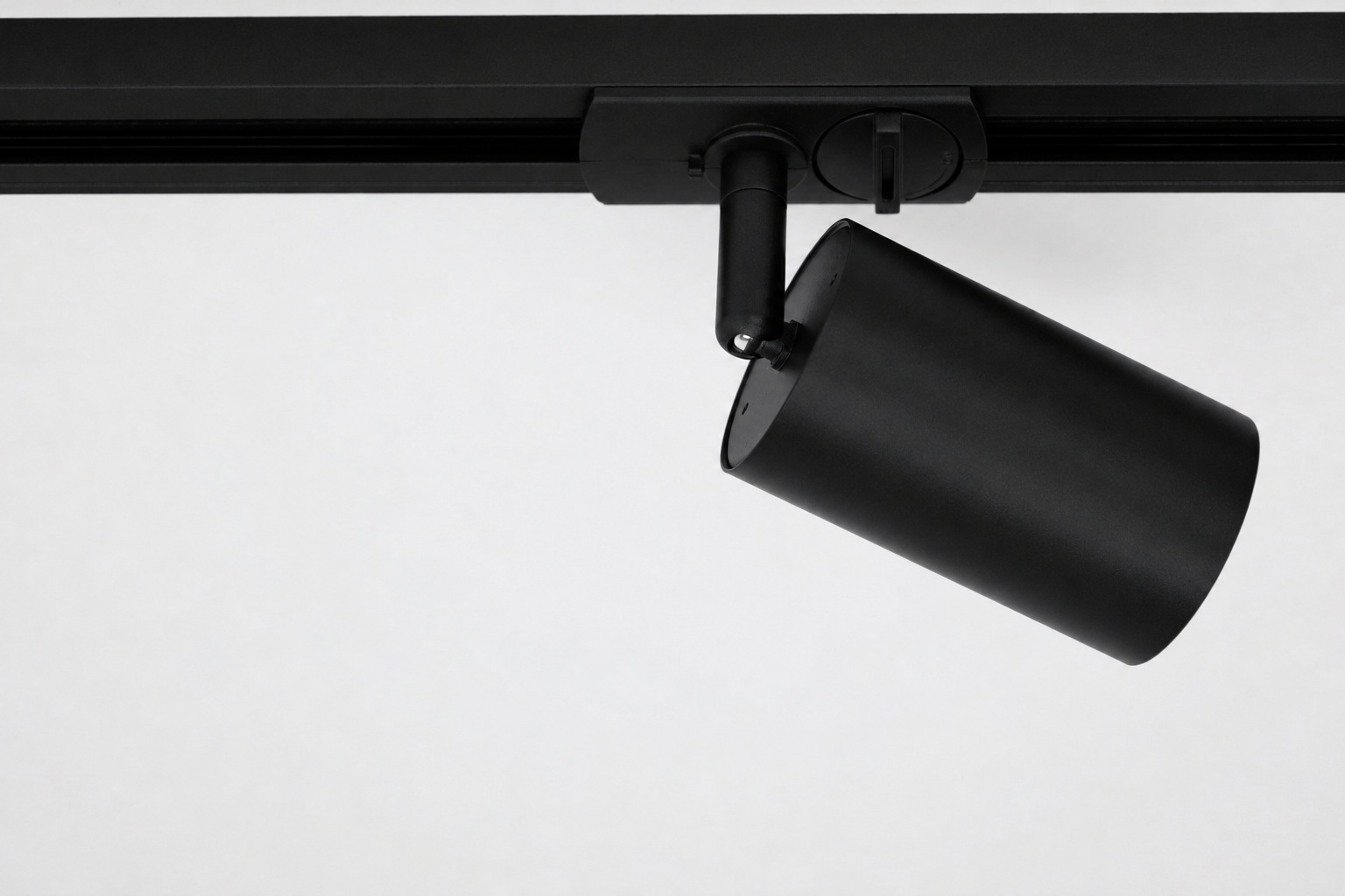 Railspot CILINDRA voor LUNA spanningsrail | Zwart