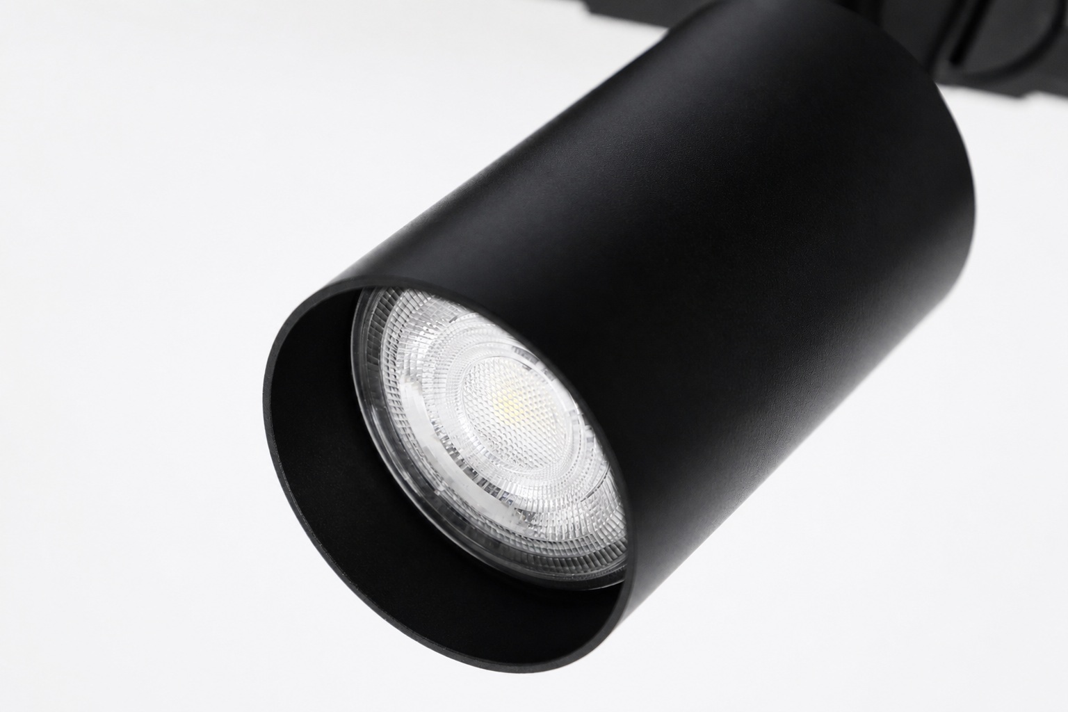 Railspot CILINDRA voor LUNA spanningsrail | Zwart