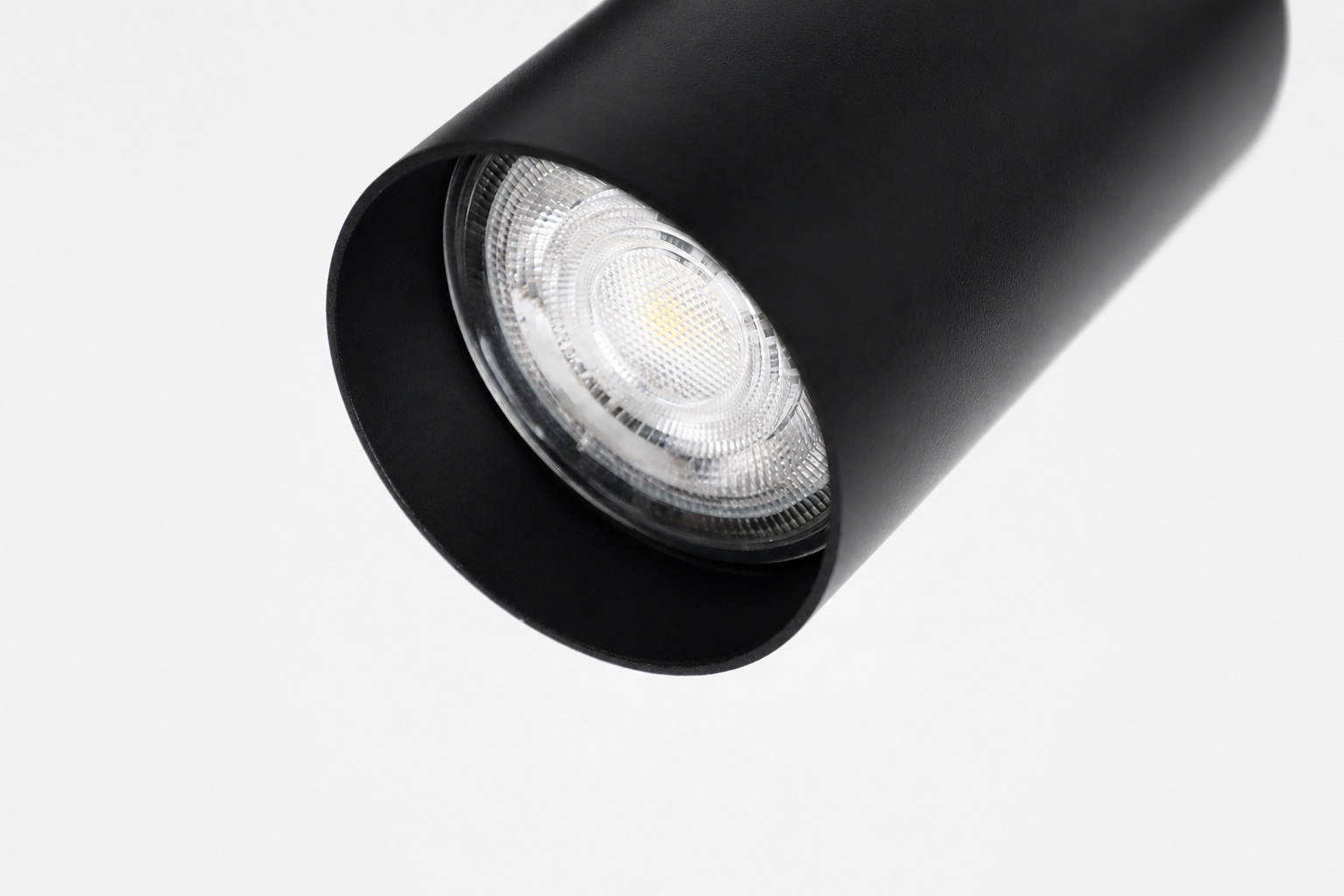 Railspot CILINDRA voor LUNA spanningsrail | Zwart