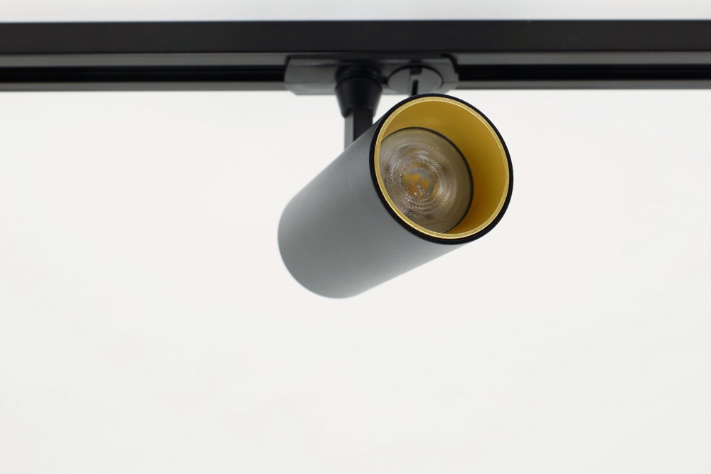 Railspot TELESCOPE XL voor LUNA spanningsrail | Zwart / Goud
