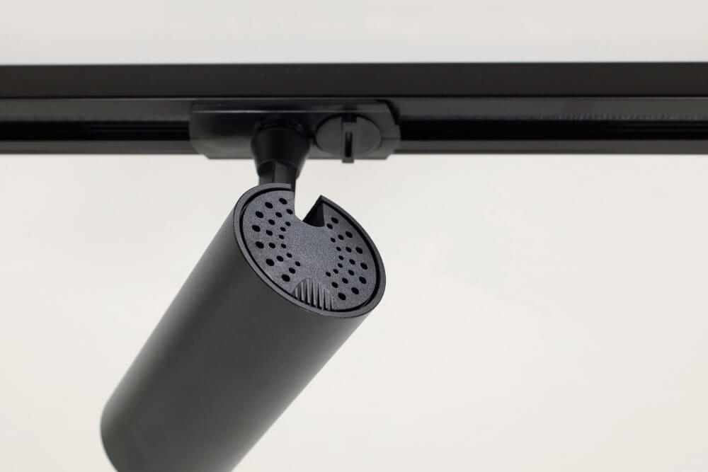 Railspot TELESCOPE XL voor LUNA spanningsrail | Zwart / Goud