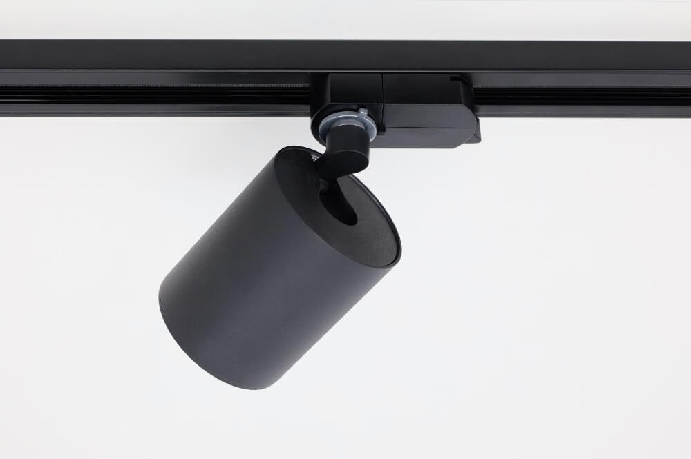 Railspot MIKKY voor LUNA spanningsrail | Zwart