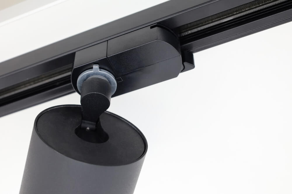Railspot MIKKY voor LUNA spanningsrail | Zwart