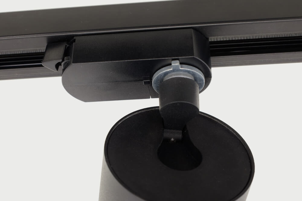 Railspot MIKKY voor LUNA spanningsrail | Zwart