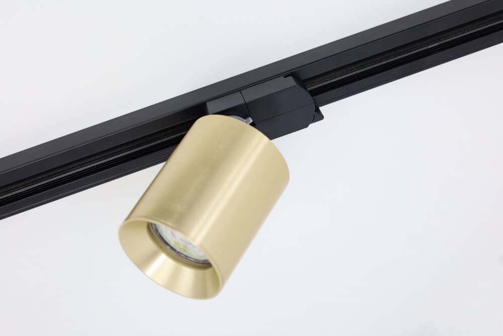 Railspot MIKKY voor LUNA spanningsrail | Zwart / Goud