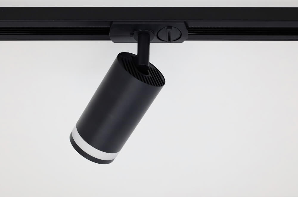 Railspot RUNNY voor LUNA spanningsrail | Zwart