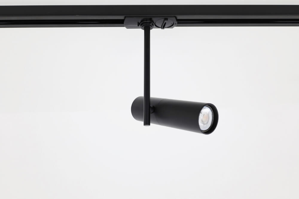 Railspot TELESCOPE XS voor LUNA spanningsrail | Zwart