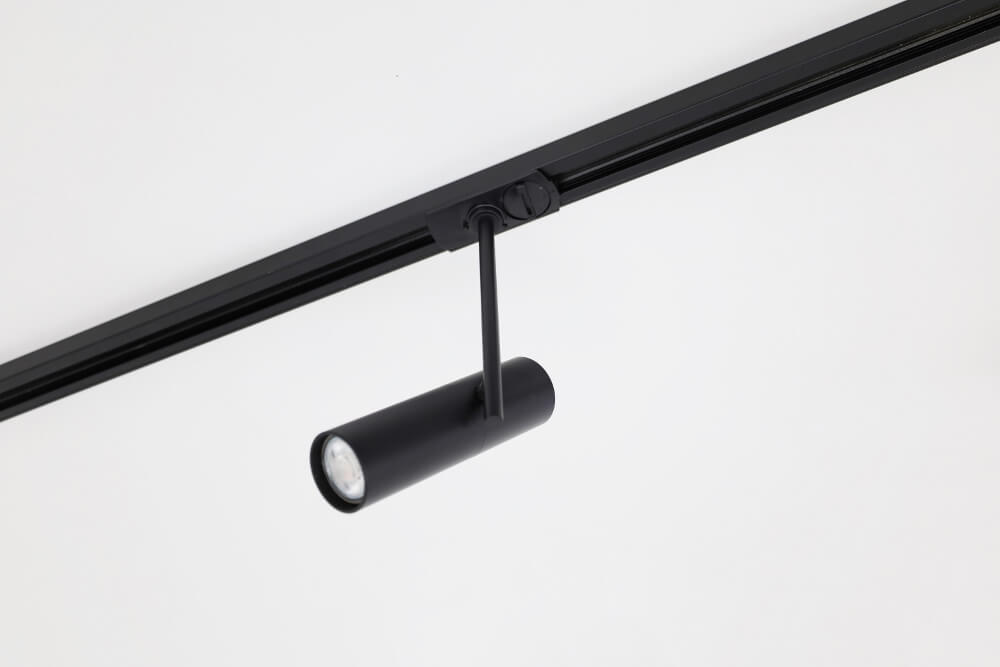 Railspot TELESCOPE XS voor LUNA spanningsrail | Zwart