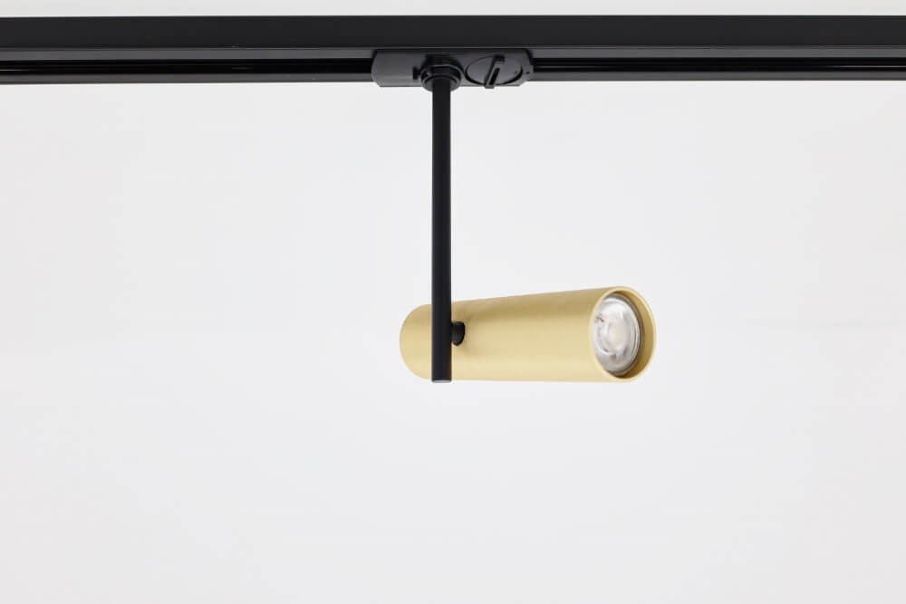 Railspot TELESCOPE XS voor LUNA spanningsrail | Zwart / Goud