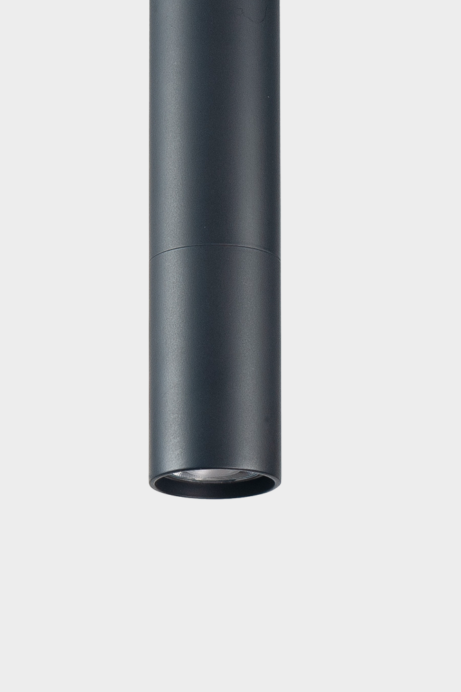 Koker hanglamp CHALA XS 20 cm voor LUNA spanningsrail | Zwart