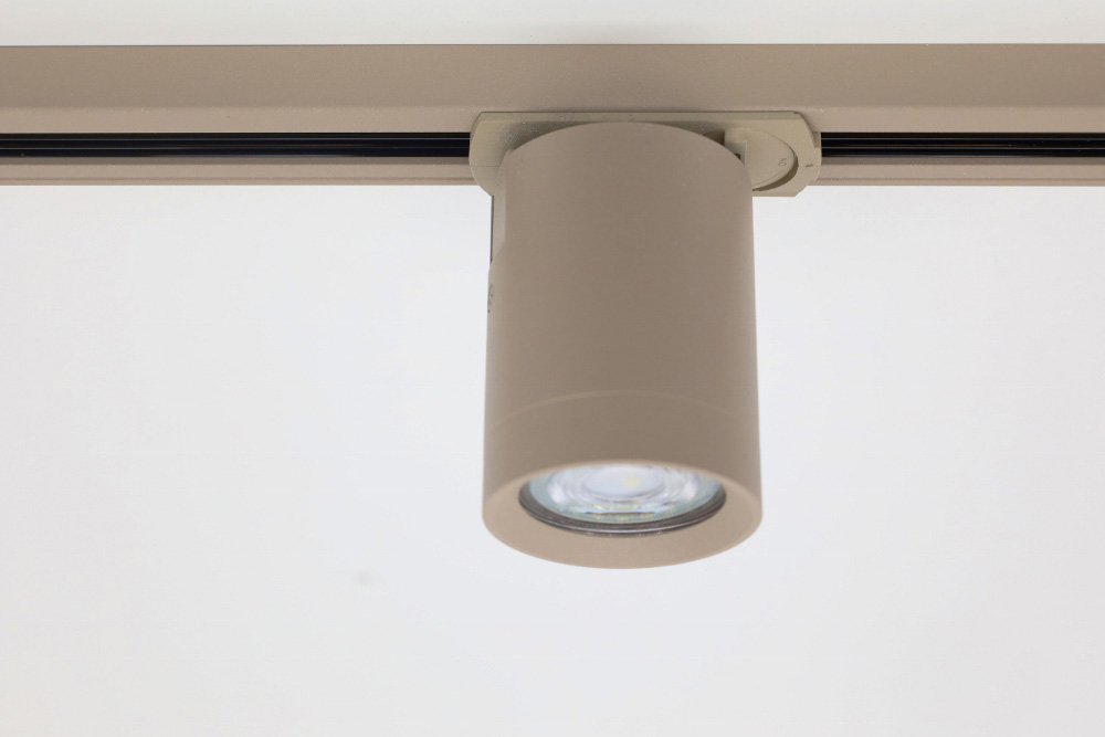 Railspot MILANO voor LUNA spanningsrail | Zand / Quartz
