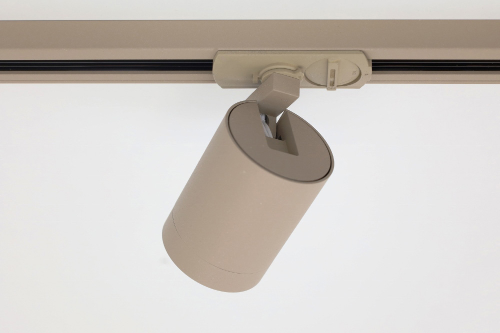 Railspot MILANO voor LUNA spanningsrail | Zand / Quartz