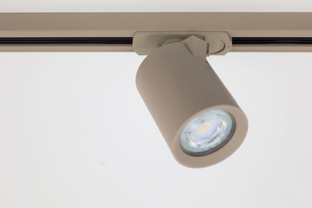 Railspot MILANO voor LUNA spanningsrail | Zand / Quartz