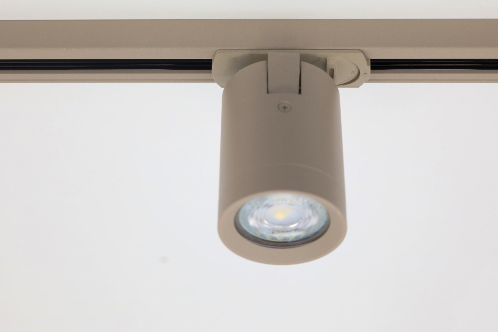 Railspot MILANO voor LUNA spanningsrail | Zand / Quartz