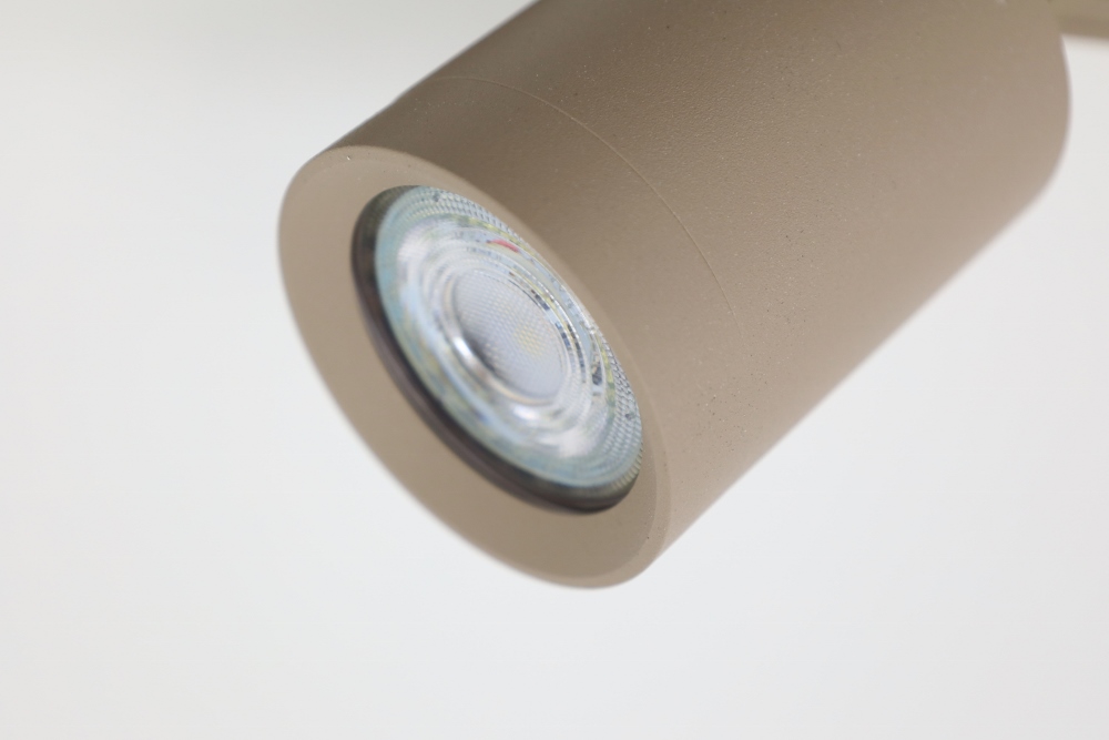 Railspot MILANO voor LUNA spanningsrail | Zand / Quartz