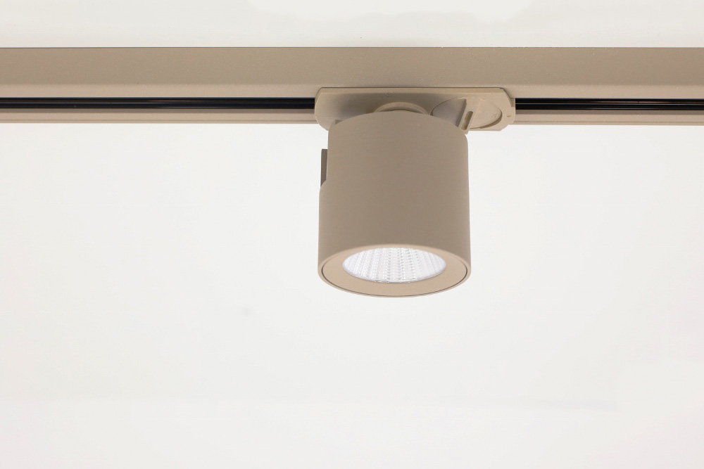 Railspot SHORT PRO LED voor LUNA spanningsrail | Zand / Quartz