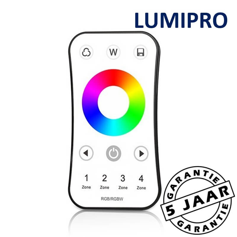 LUMIPRO basis 2M RGBWW + MODILED 4 zone afstandsbediening
