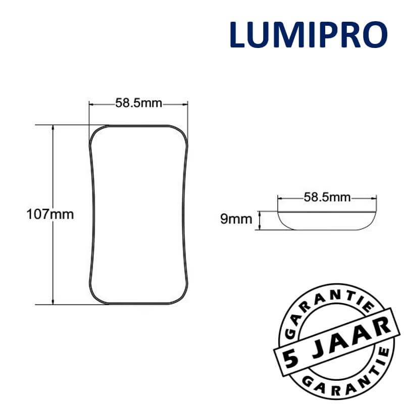 MODILED afstandsbediening voor LumiPro LED-strip RGBWW | 4 zones