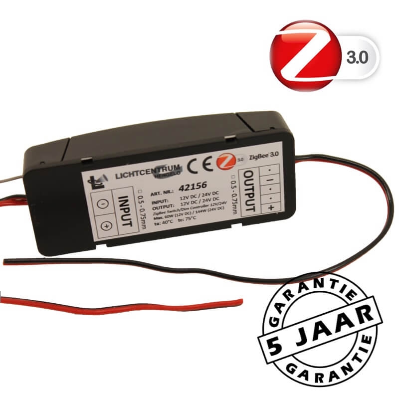 LUMIPRO basisset COB 2M 5 watt 2200K zeer warm wit + ZigBee dimmer