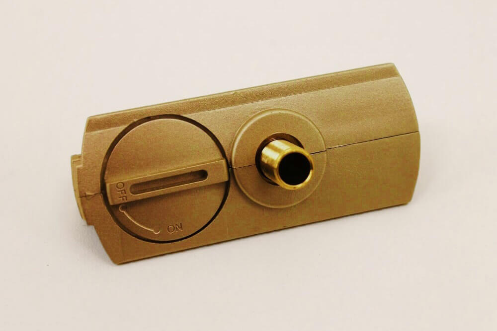 Adaptor spanningsrail LUNA M10 buiten | Brons