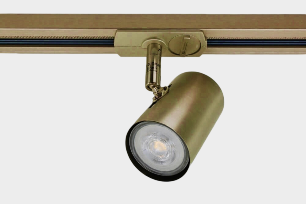 Railspot CILINDRO voor LUNA spanningsrail | Brons