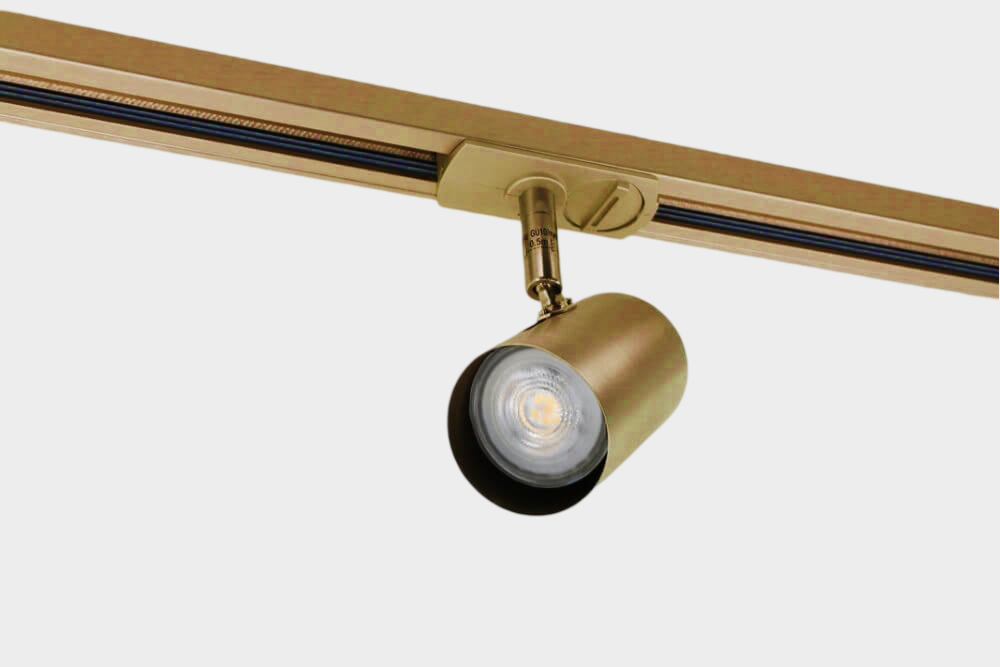 Railspot CILINDRO voor LUNA spanningsrail | Brons