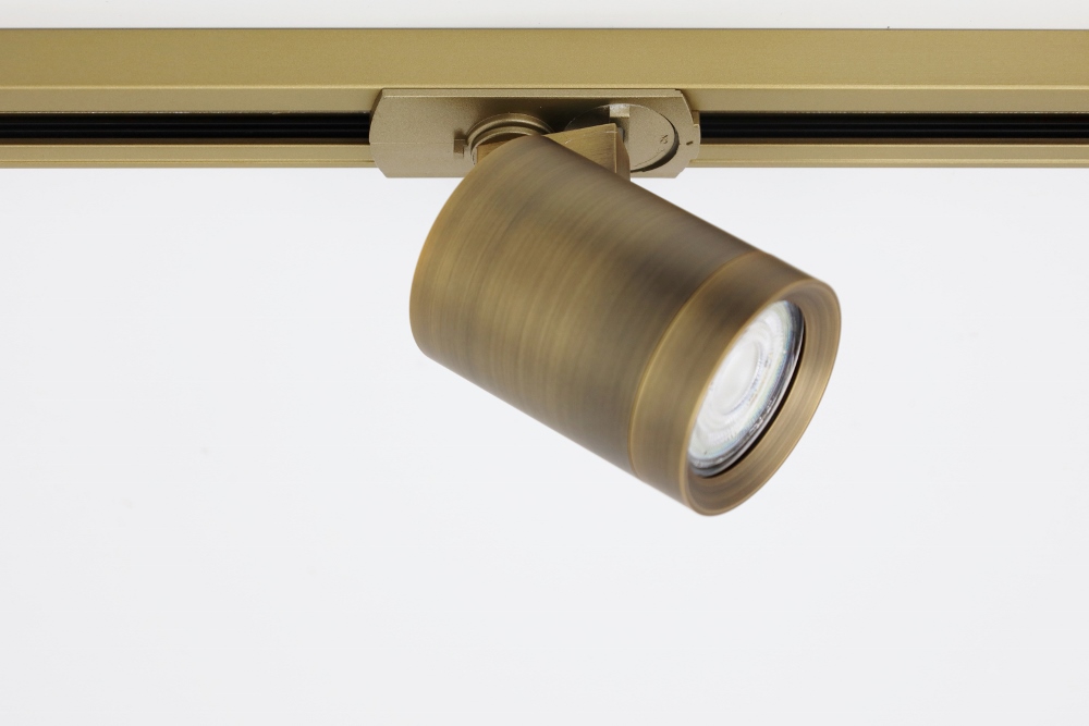 Railspot MILANO voor LUNA spanningsrail | Brons