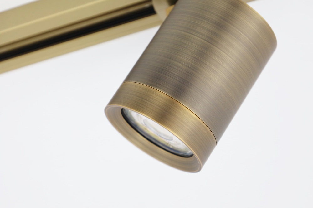 Railspot MILANO voor LUNA spanningsrail | Brons