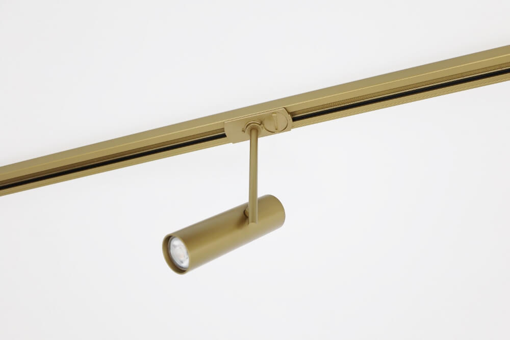 Railspot TELESCOPE XS voor LUNA spanningsrail | Brons