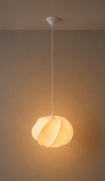 Sfeervolle hanglamp ARTHO Ø45 cm | Silk zijde