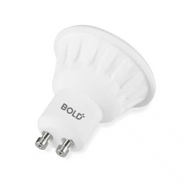 BOLD GU-10 50mm WARMGLOW 80 watt (6W) LED | Dimbaar CRI>90