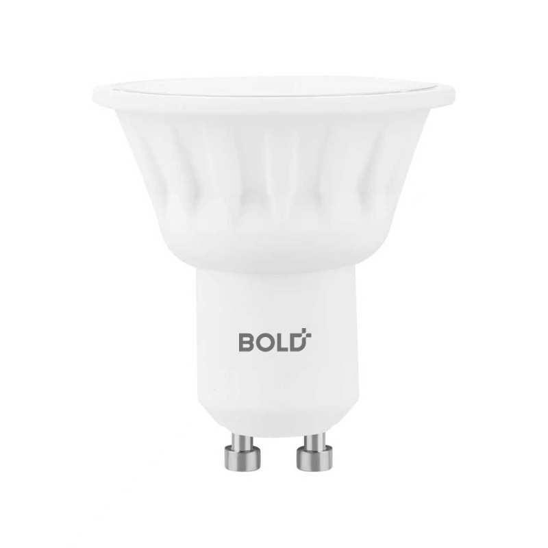 BOLD GU-10 50mm WARMGLOW 80 watt (6W) LED | Dimbaar CRI>90