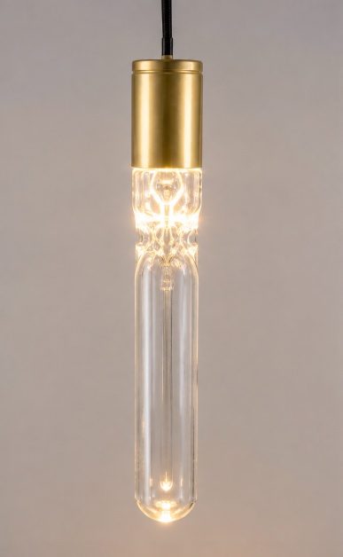 Moderne vide lamp ICICLE 13-lichts | Goud / Helder