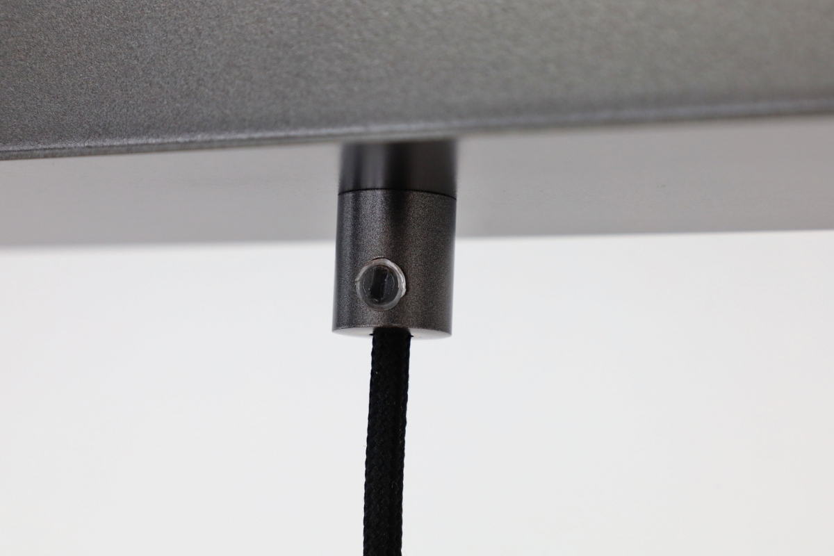 Dynamische hanglamp POKEBALL 4-lichts balk | Goud / Zwart