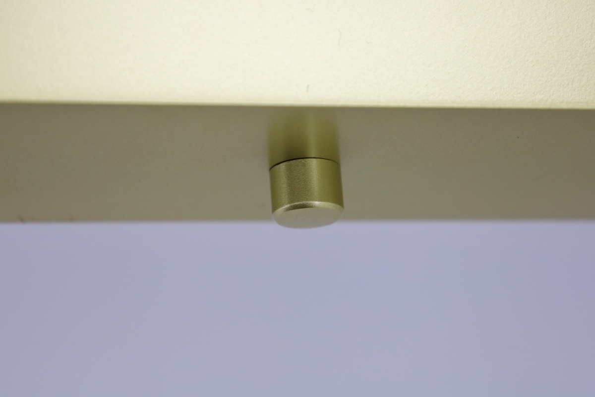 Luxe hanglamp ALVA 3-lichts balk | Goud / Amber