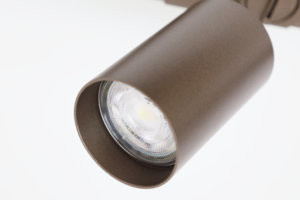 Railspot CILINDRA voor LUNA spanningsrail | Brushed Brown Copper