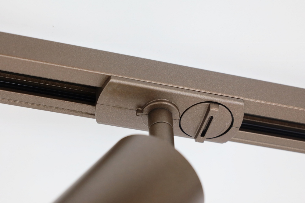 Railspot CILINDRA voor LUNA spanningsrail | Brushed Brown Copper