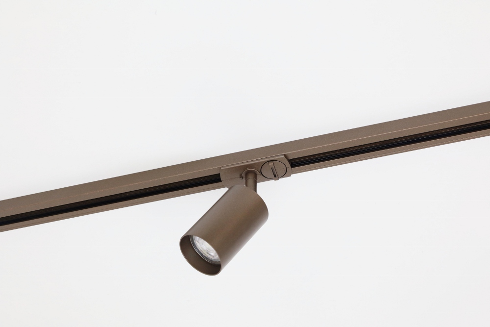 Railspot CILINDRA voor LUNA spanningsrail | Brushed Brown Copper