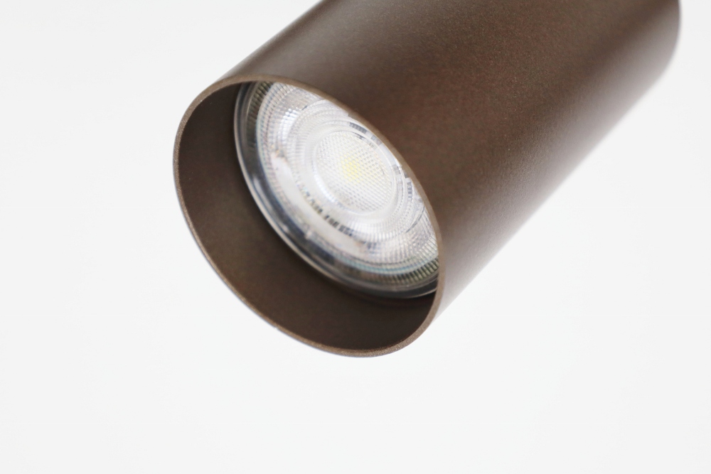 Railspot CILINDRA voor LUNA spanningsrail | Brushed Brown Copper