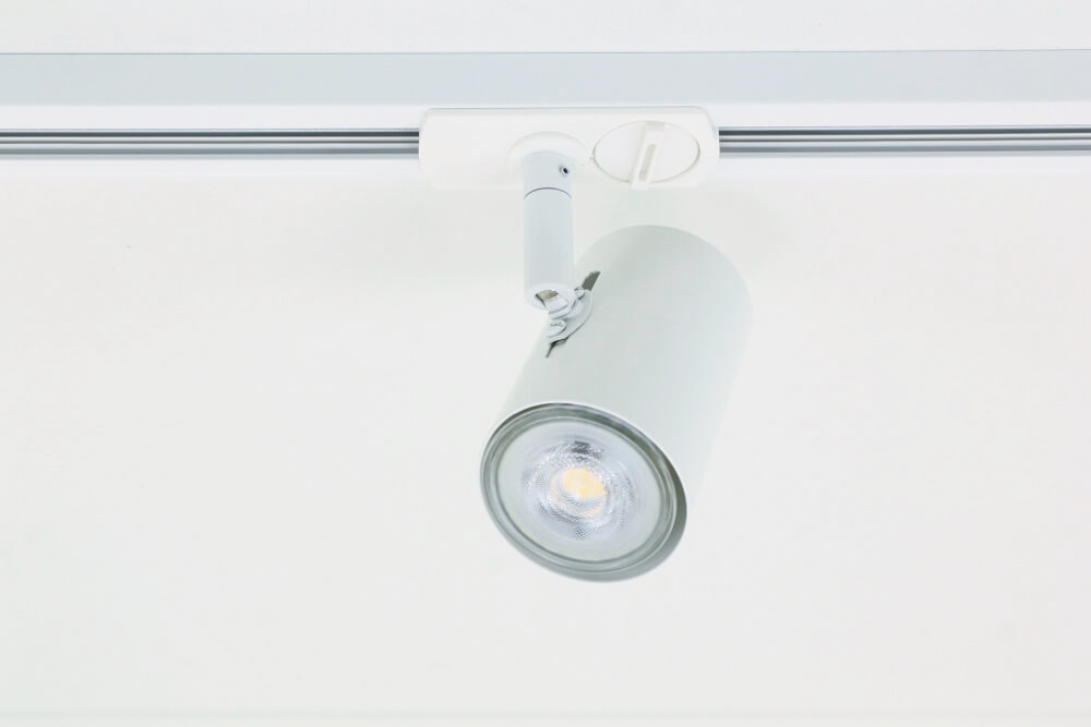 Railspot CILINDRO voor LUNA spanningsrail | Wit