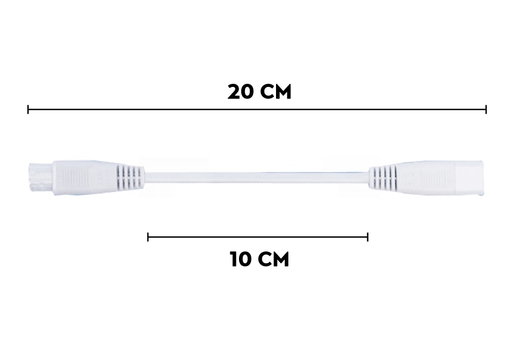 Koppelsnoer voor T5 TUBO onderbouwarmatuur | 20 cm