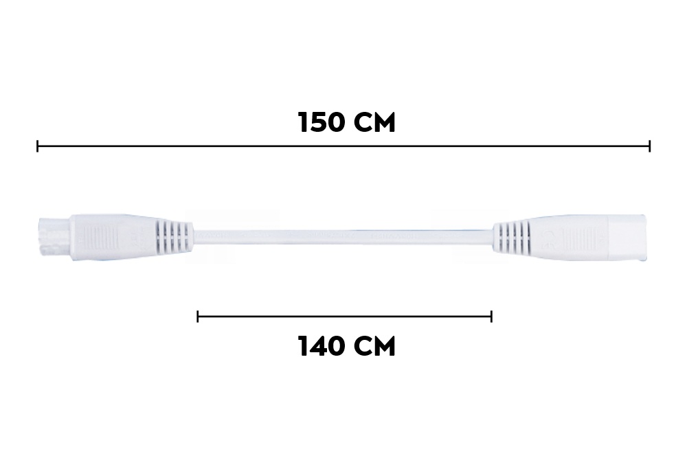 Koppelsnoer voor T5 TUBO onderbouwarmatuur | 150 cm