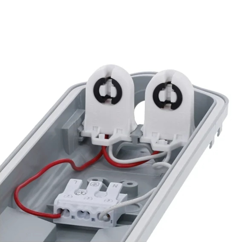 Waterdicht armatuur inclusief LED TL buis | IP65 en IK08 | 2x 120 cm | CCT