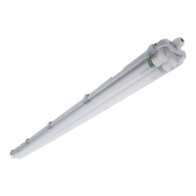LED TL waterdicht armatuur voor 2 TL buizen | IP65 en IK08 | 120 cm