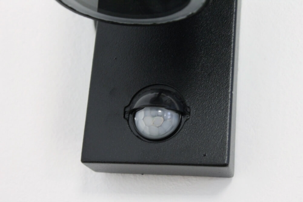 Buitenlamp / Wandlamp MOVE met boven- en onderverlichting | Zwart + bewegingssensor